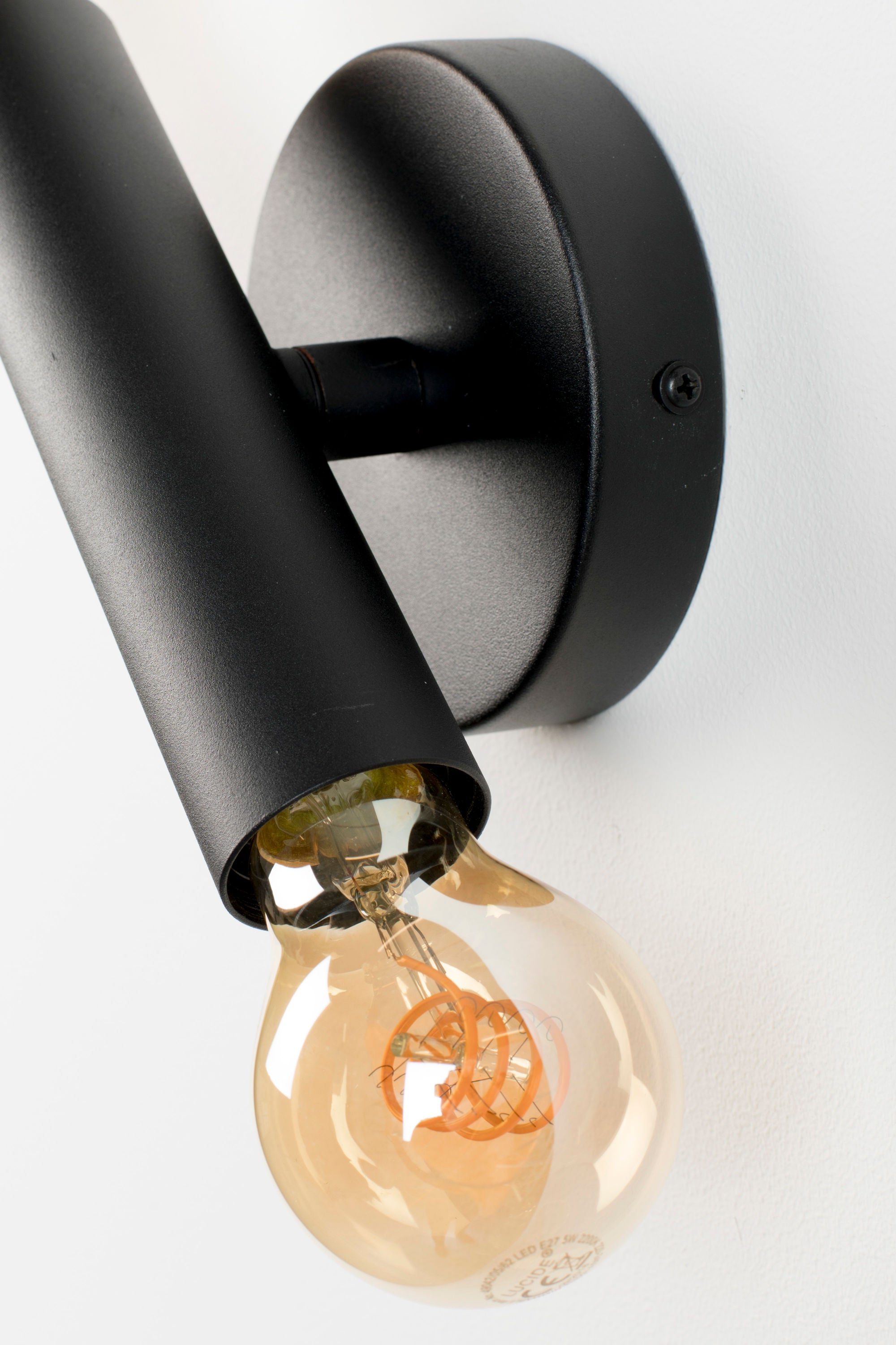 Zuiver Hawk Black Iron Wall Light